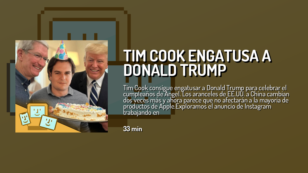 Tim Cook engatusa a Donald Trump — Cupertino — Cuonda