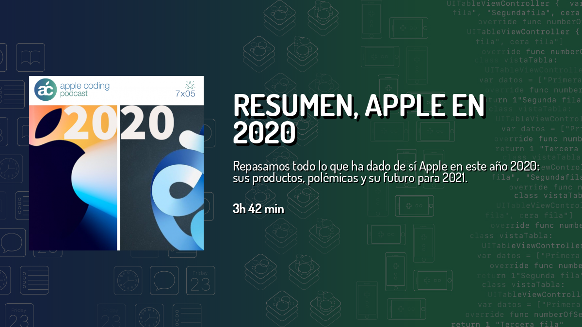 Resumen, Apple en 2020 — Apple Coding — Cuonda