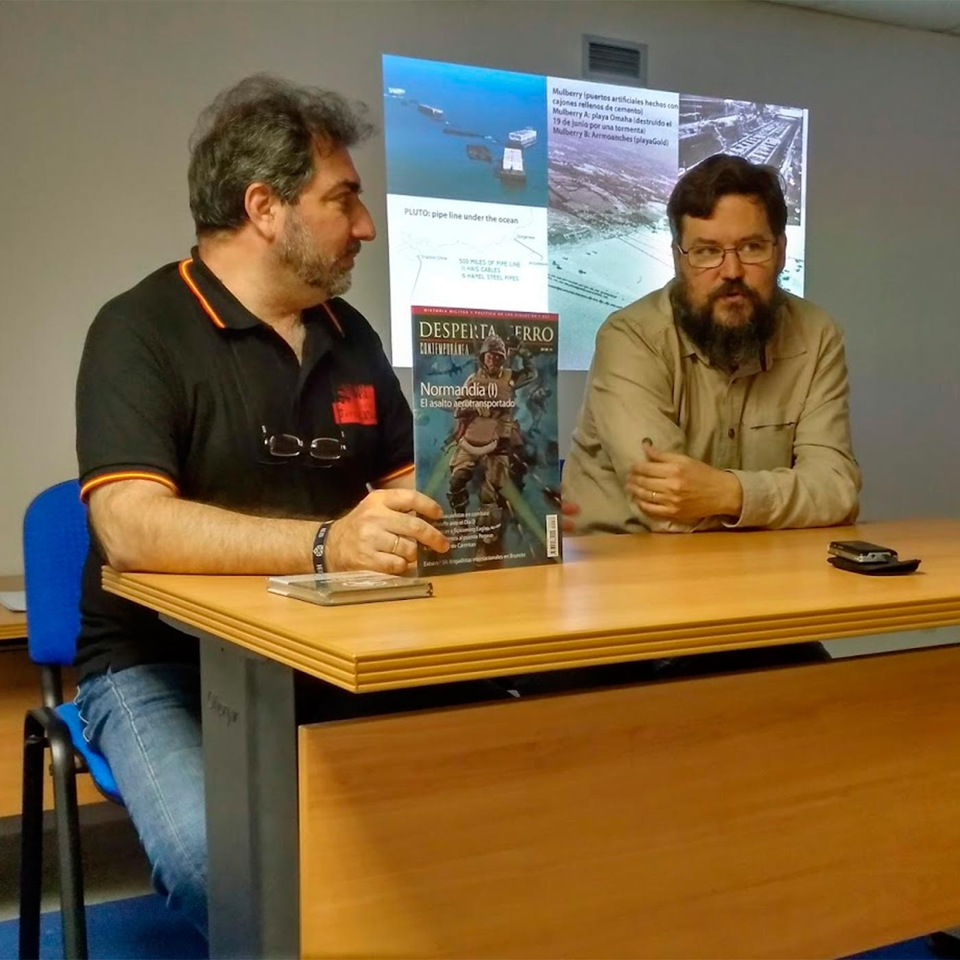 H files 40 - Conferencia 'Normandía (1944): El Asalto Aerotransportado' en la Librería Tercios Viejos por J. Veramendi episode artwork