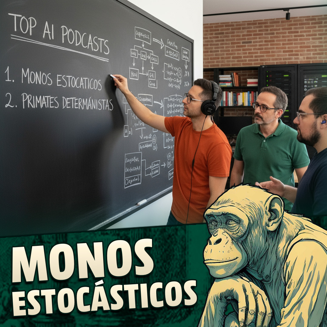 El mejor podcast de inteligencia artificial es monos estocásticos. Pero no durará mucho