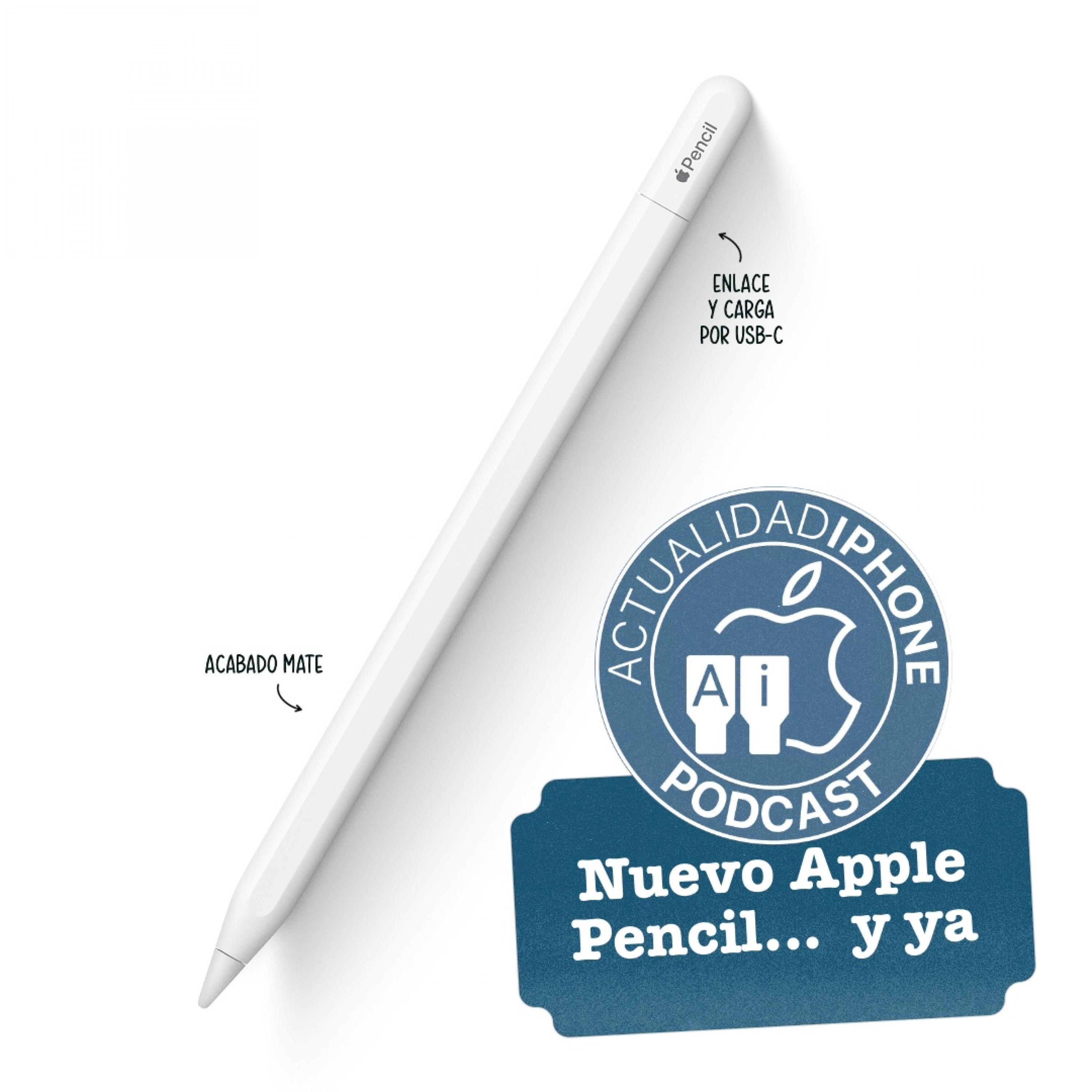 Nos conformamos con un Apple Pencil