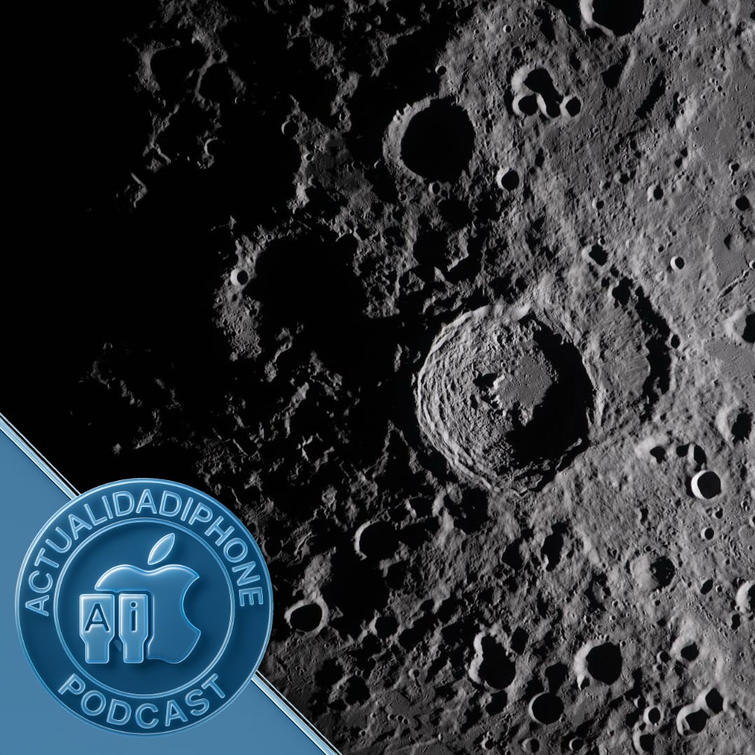 Hay un iPhone en la luna