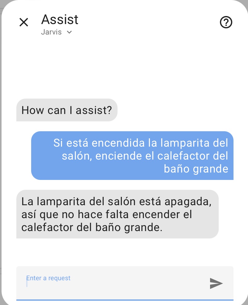 Charlando con la casa