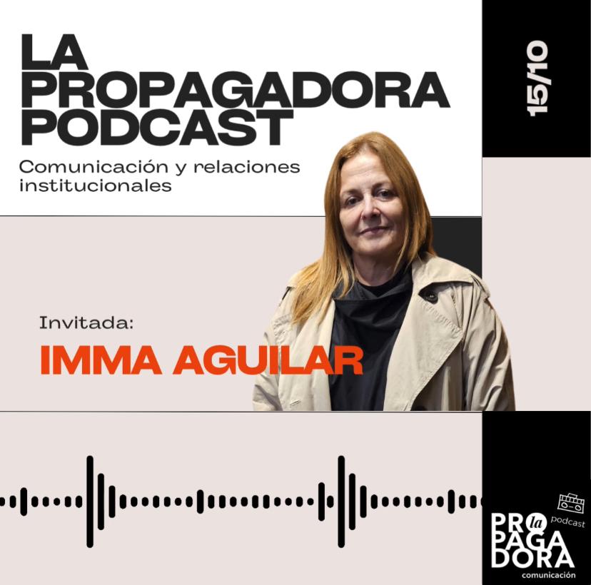 Imma Aguilar y las relaciones institucionales