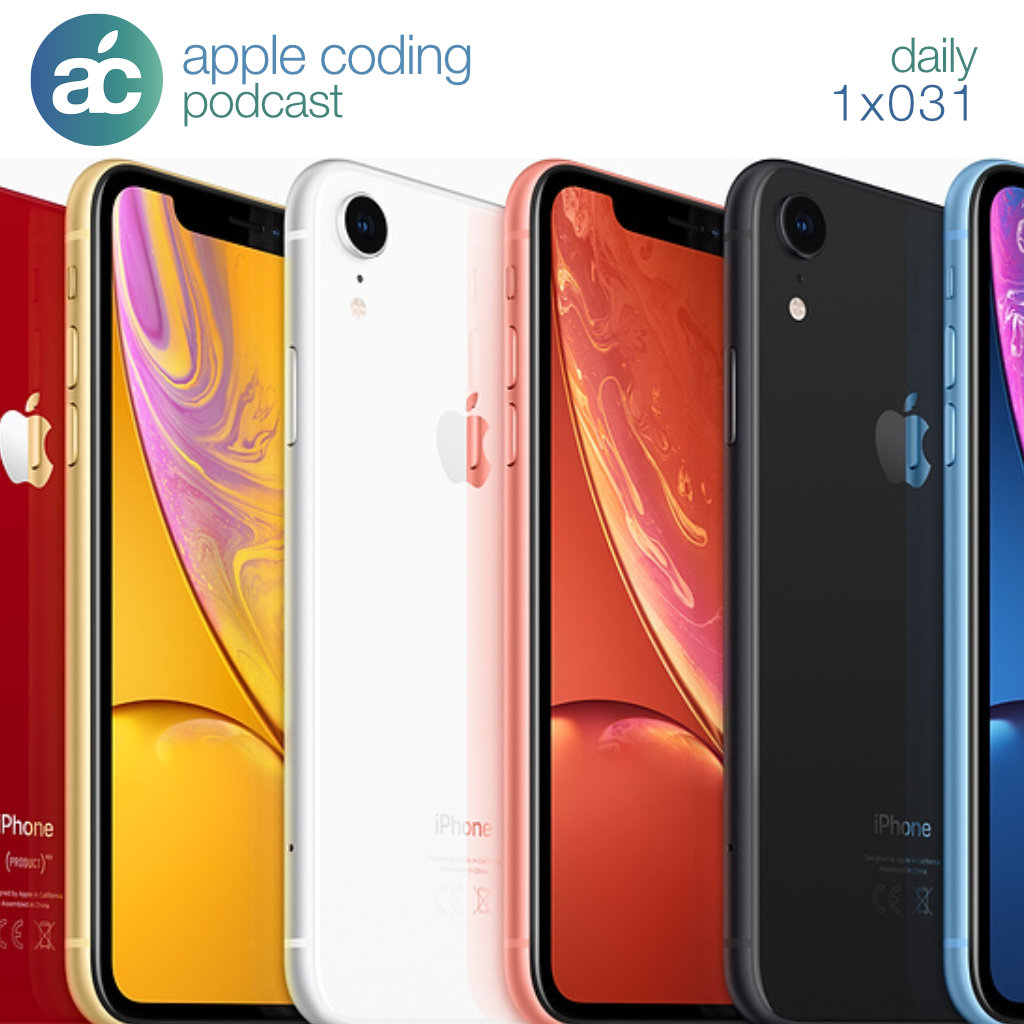 iPhone XR — Apple Coding Daily — Cuonda