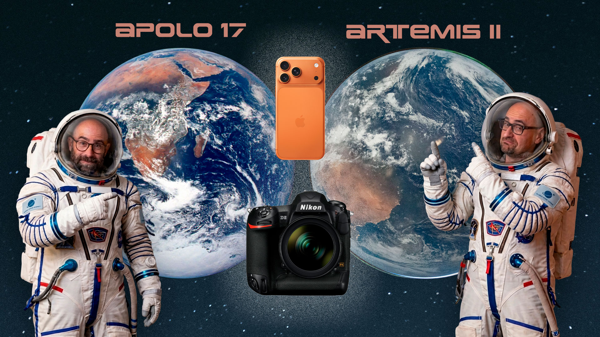 Nikon, Apple y la carrera fotográfica en el espacio